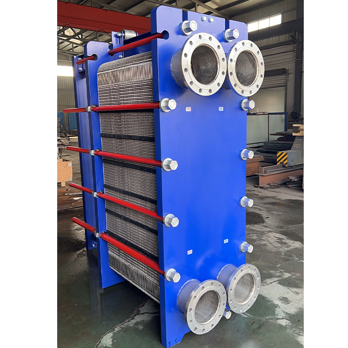 Semi-welded plate heat exchanger